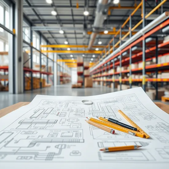 проектирование электроснабжения склада в Туле